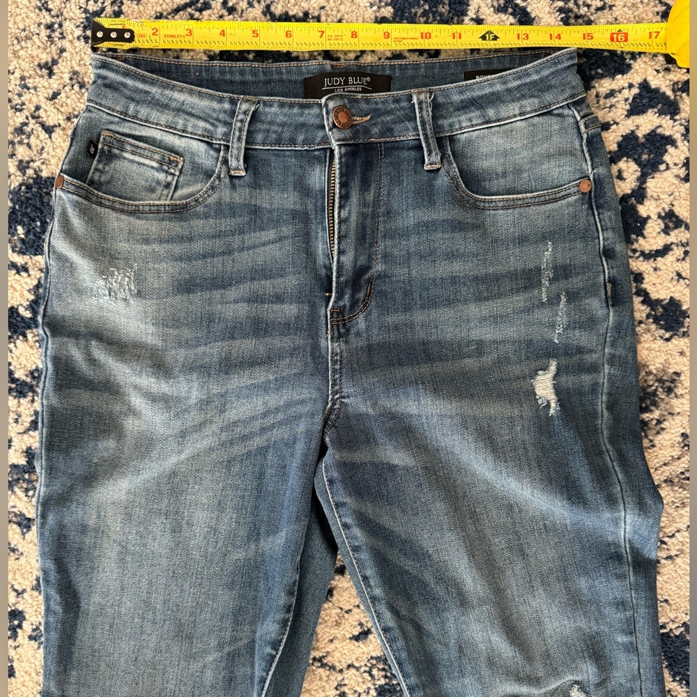 Judy Blue Boyfriend Fit Stretch Jeans